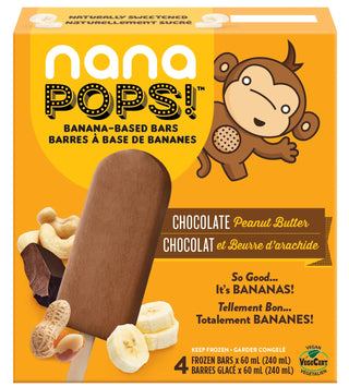 NanaShake Chocolate Peanut Butter NanaPops 4x60ml