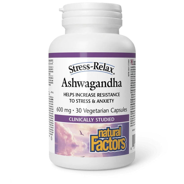 Natural Factors Ashwagandha 600mg 30c