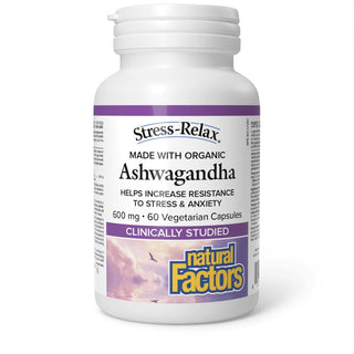 Natural Factors Ashwagandha 600mg 60c