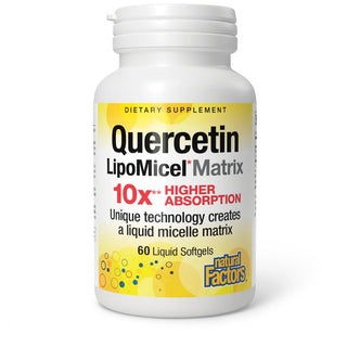 Natural Factors LipoMicel Matrix Quercetin 250mg 60c