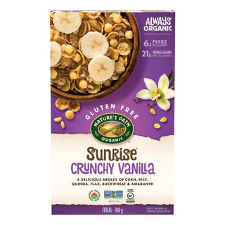 Nature's Path Crunchy Vanilla Sunrise Cereal 300g