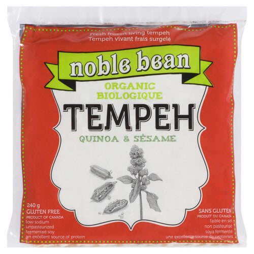 Noble Bean Tempeh  Quinoa Sesame 240g