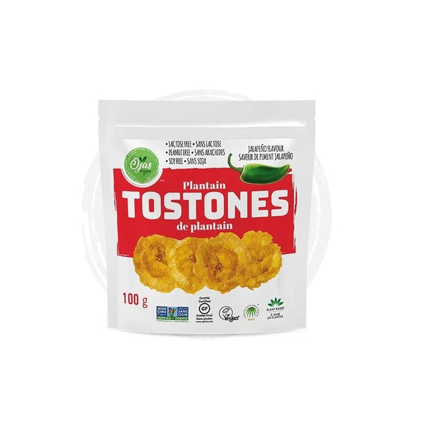 Ojas Jalapeno Plantain Tostones 100g