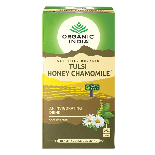 Organic India Organic Chamomile Tulsi Tea 25 teabags
