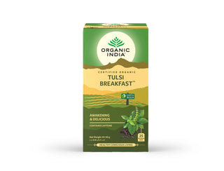 Organic India Organic Breakfast Tulsi Tea 25 teabags