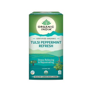 Organic India Organic Peppermint Tulsi Tea 25 teabags