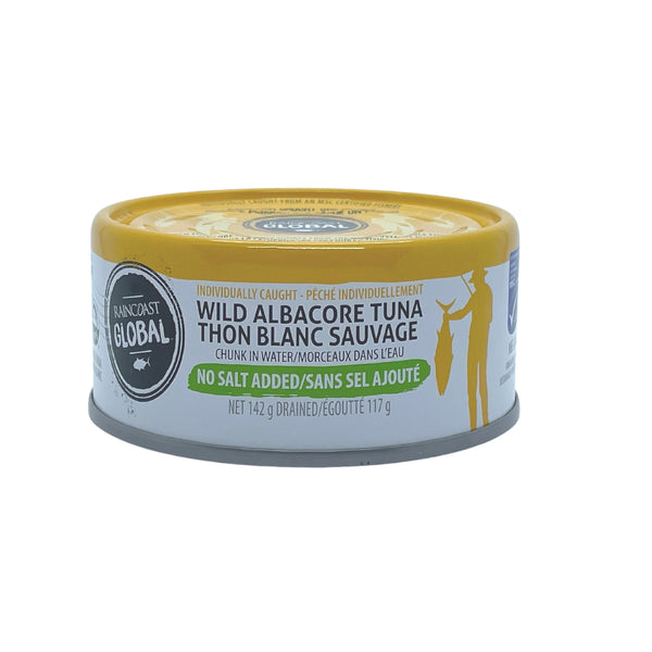 Raincoast Global Albacore Tuna No Salt 142g