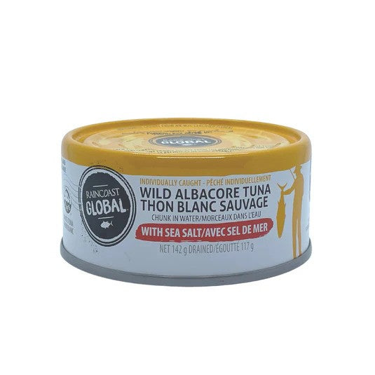Raincoast Global Albacore Tuna Salted 142g