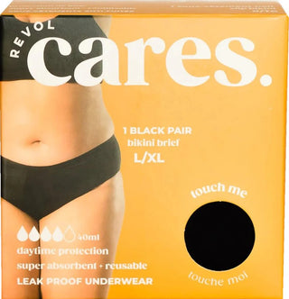 Revol Cares Leak Proof Bikini Brief L/XL
