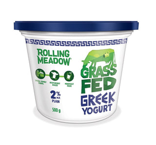 Rolling Meadow Grass Fed Greek Yogurt 2% 500g