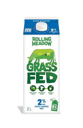 Rolling Meadow 2% Grass Fed Milk 2L