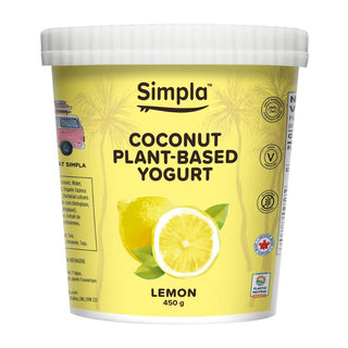 Simpla Coconut Yogurt Lemon 450g