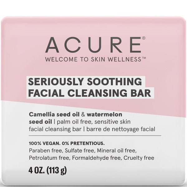 Acure Soothing Facial Cleansing Bar 113g