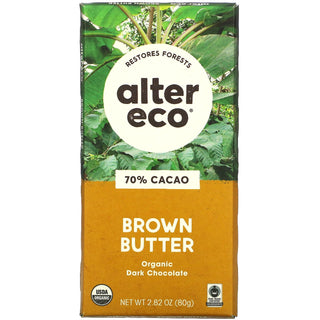 Alter Eco Brown Butter Chocolate Bar 80g