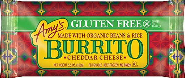 Amy's Kitchen Bean & Cheese Gluten Free Burritos 156g