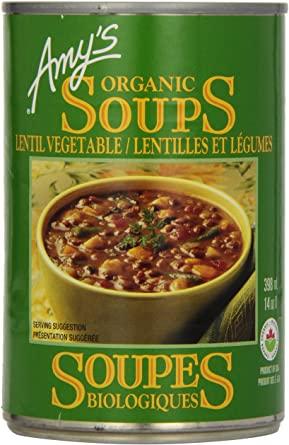 Amy's Kitchen Lentil & Vegetable Soup 398ml
