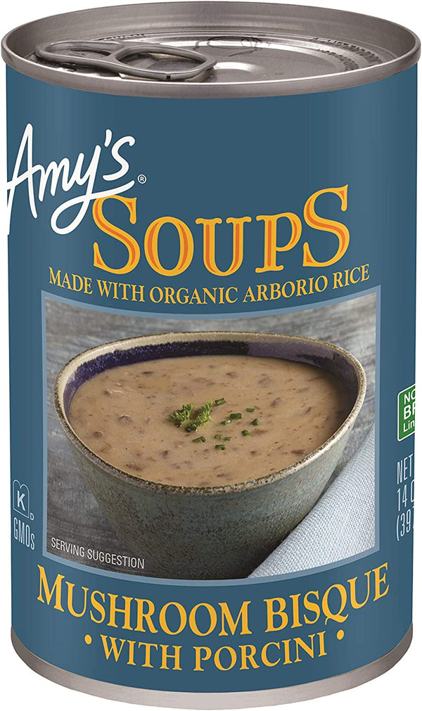 Amy's Kitchen Mushroom Porcini Soup 398ml