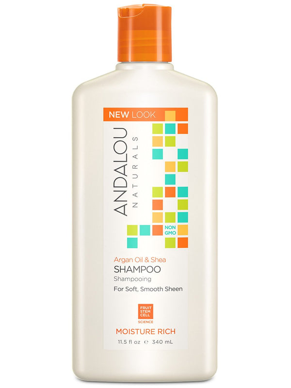 Andalou Naturals Argan & Shea Shampoo 340ml