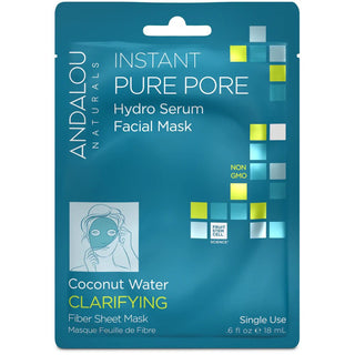 Andalou Naturals Facial Sheet Mask Pure Pore 18ml