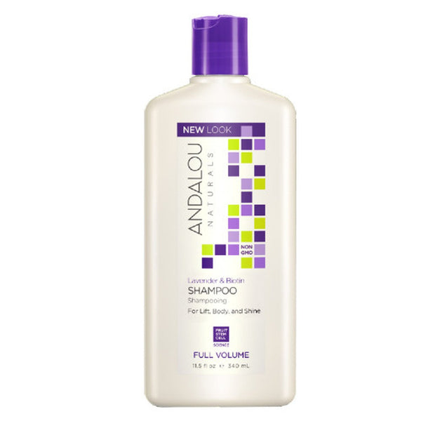 Andalou Naturals Lavender Biotin Shampoo 340ml