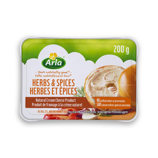 Arla Herb & Spice Cream Cheese 200g