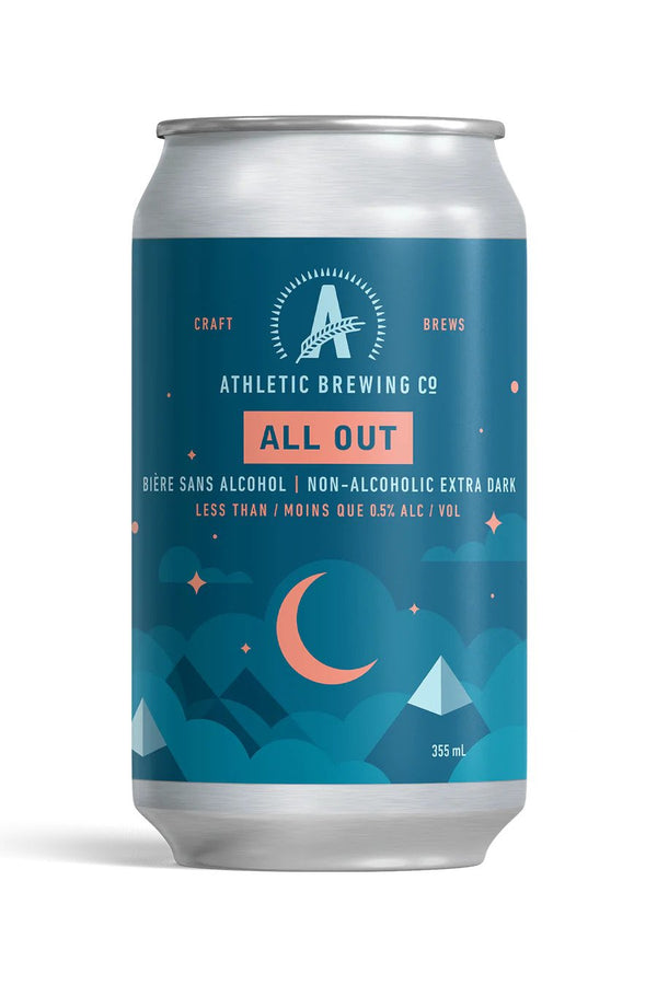 Athletic Brewing All Out Stout (355ml/6x355ml)