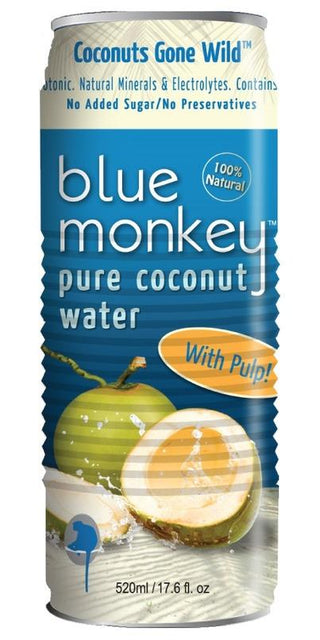 Blue Monkey Coconut Water with Pulp 520ml