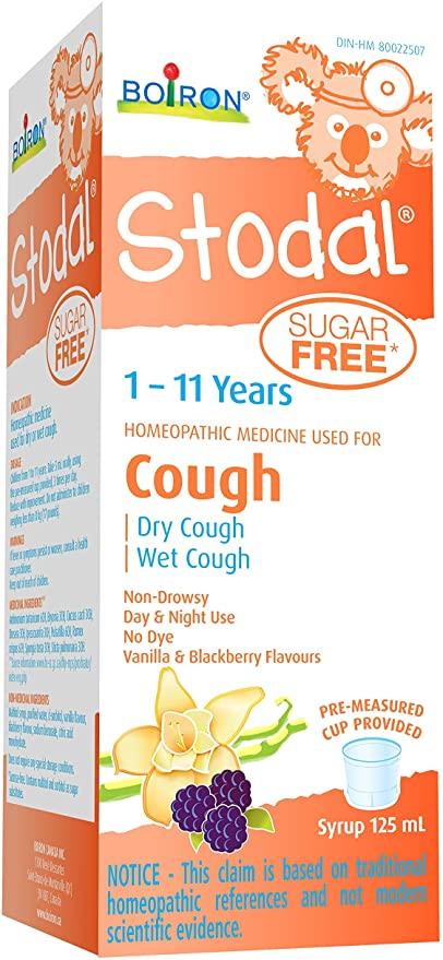 Boiron Stodal Cough Syrup 1 11 Years Sugar Free 125ml
