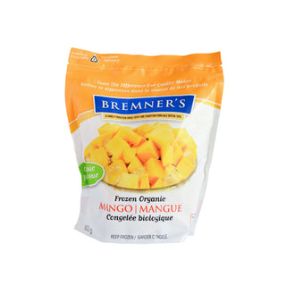 Bremners Organic Mango Frozen Fruit 600g