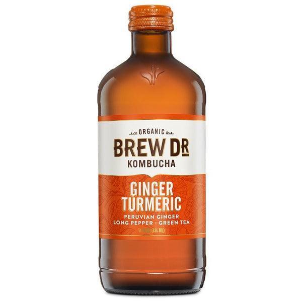 Brew Dr. Kombucha Ginger Turmeric 414ml