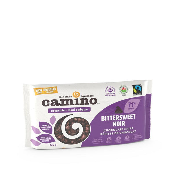Cuisine Camino Bittersweet 71% Chocolate Chips Organic 225g