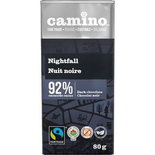 Camino Nightfall Chocolate Organic Bar 80g