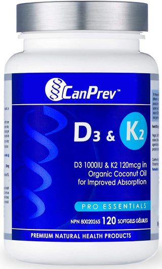 CanPrev Vitamin D3 & K2 in MCT Oil 15ml
