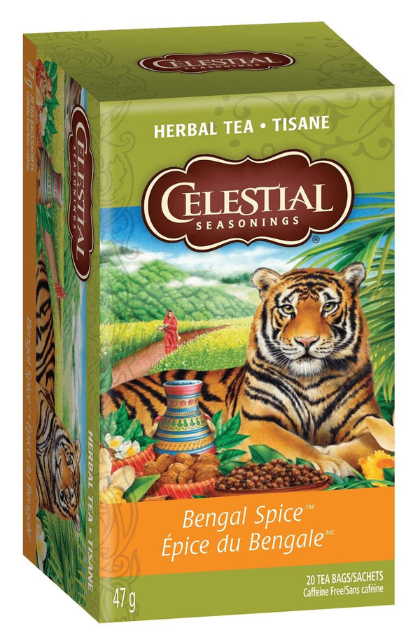 Celestial Seasonings Bengal Spice Herbal Tea 20 teabags