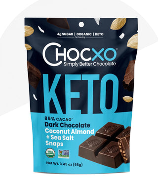 ChocXO Organic Coco Almond Keto Snaps 98g