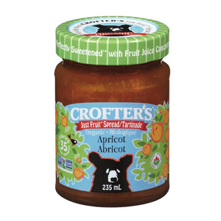 Crofters Apricot Just Fruit Spread 235ml