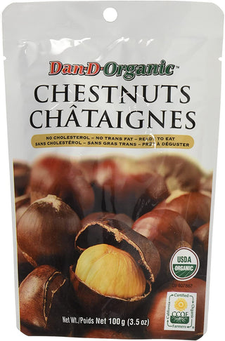 Dan D Foods Organic Chestnuts 100g
