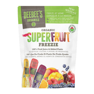 Deebee's Organic Superfruit Freezies 10x40ml