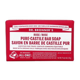 Dr. Bronner's Rose Organic Soap Bar 140g