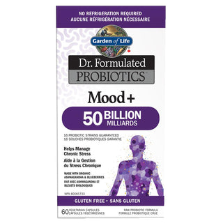 Dr. Formulated Mood Probiotics 50 Billion SS 60c