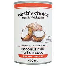 Earth's Choice Coconut Milk Organic 400ml