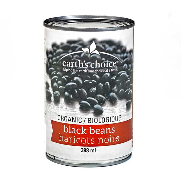 Earth's Choice Organic Black Beans 398ml