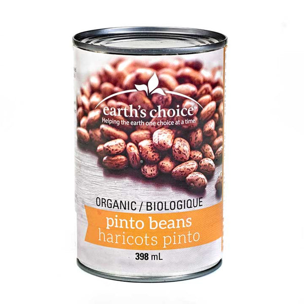 Earth's Choice Organic Pinto Beans 398ml