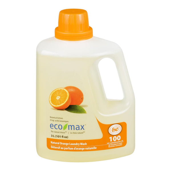 EcoMax Orange Laundry Wash (3L/6.2L) 3L