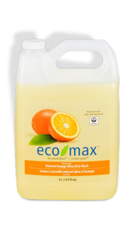 EcoMax Dish Wash Liquid Orange Refill 4L