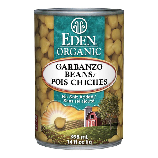 Eden Garbanzo Beans Organic (398ml/796ml)