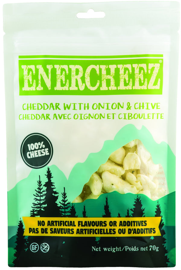 Mountain Munchies Onion and Chive Enercheez 70g