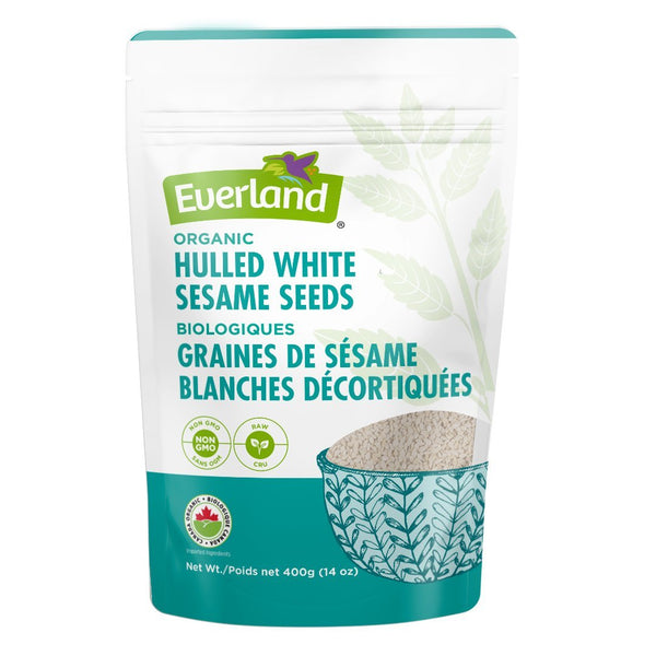 Everland Organic Hulled Sesame Seeds 400g