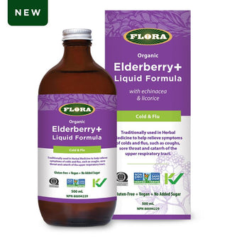 Flora Elder Berry+ Liquid Formula 500ml