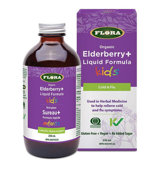 Flora Elder Berry+ Liquid Formula Kids 250ml